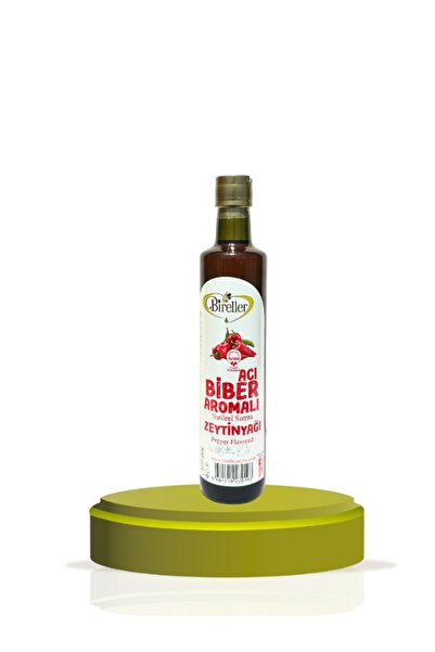 Acı Biber Aromalı Sızma Zeytinyağ 500 Ml.