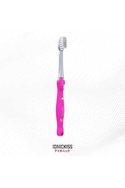 IONICKISS Ionic Toothbrush for Children Ages 4+ - Pink