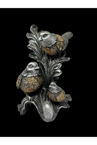 Yılmaz Seramik Kuş Biblo 3'lü