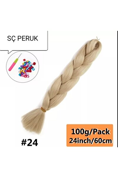 SÇ PERUK 100 gr Jumbo Hair 24 No African Braid Jumbo Fiber Braiding Hair