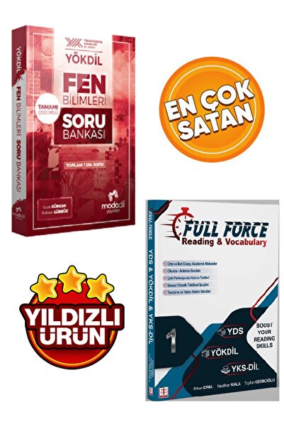 Tercih Kitabevi Modadil Yökdil Fen Bilimleri Tamamı Çözümlü Soru Bankası&full...
