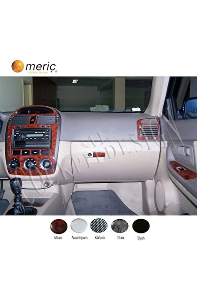 meriç cockpit design ميريتش ®   كيا سيراتو Lx سيدان توربيدو أمامي مطلي أسود ل...