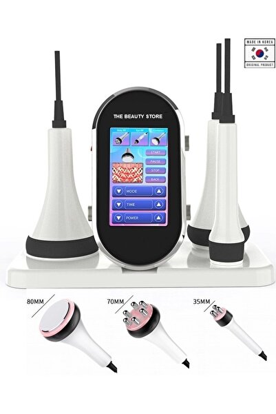 TheBeautyStore Yeni Kavitasyon Cihazı Vücut Sıkılaştırma Germe Gıdı Selülit Çatlak Giderme Göbek Eritme G5 Aleti