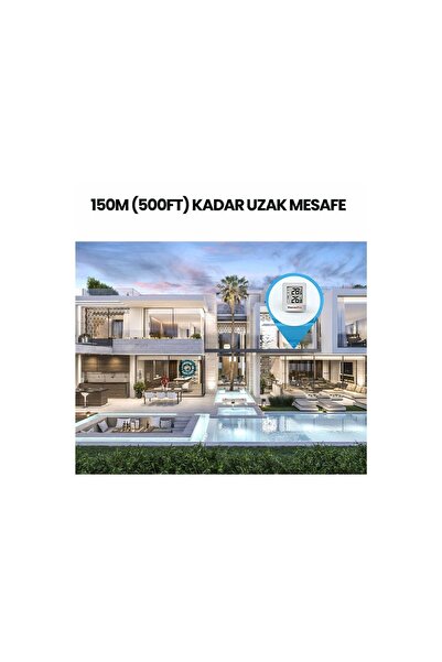 ThermoPro Tp200c Wifi Iç-dış Mekan Dijital Sıcaklık Termometre