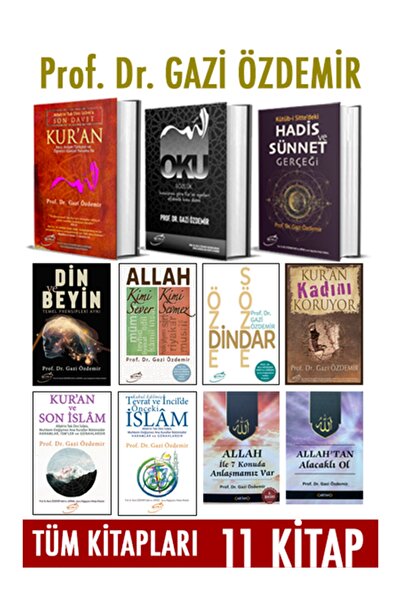 Şira Yayınları Prof. Dr. Gazi Özdemir 11'li Kitap Seti