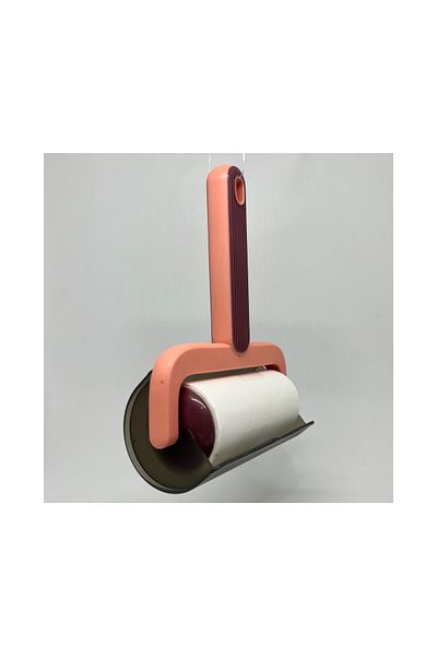 FloriaShopping New Design Label, Feather, Dusting Brush Pink