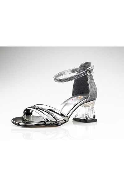 JOJO KIDS Pantofi cu toc pentru fete, pantofi de seara