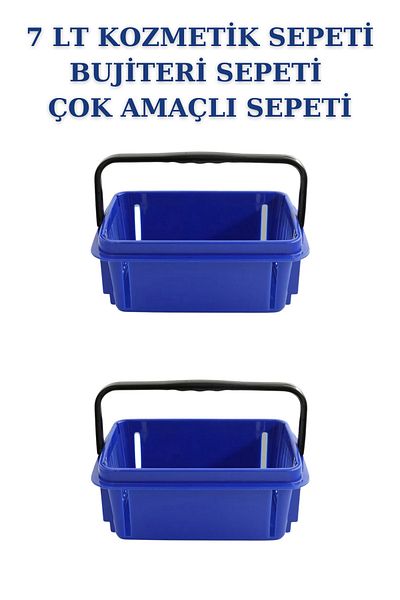 Manken İstanbul Coș pentru cosmetice și bijuterie de 7 litri - 2 coșuri pentru papetărie și feronerie