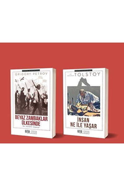 Çağdaş Kitap Beyaz Zambaklar Ülkesinde Ve Insan Ne Ile Yaşar 2li Set