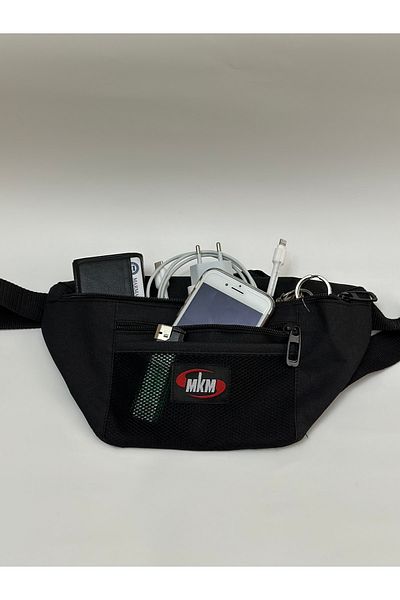 Şener collection 3 Compartment Compact Bag L Waist Chest Shoulder Bag L Body Bag L Belt Bag L Strap Bag L Free Bag