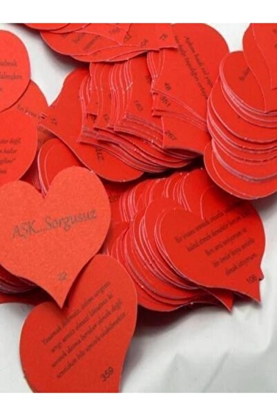 CNGZSHOP Her Güne 365 Adet Aşk Mesajı Kutusu