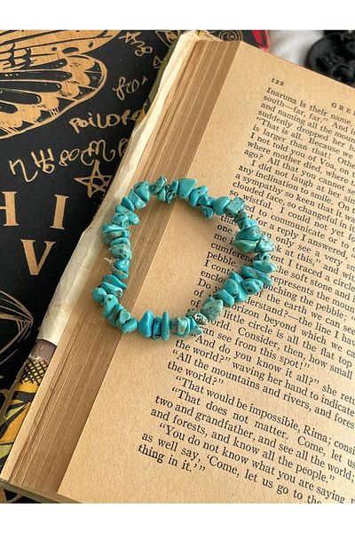 REGIN COLLECTIVE Turquoise Natural Stone String Bracelet