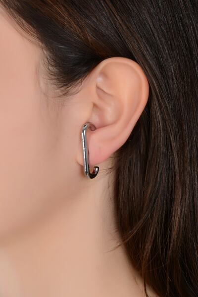 C&E Design Kadın Gümüş Cuff Küpe