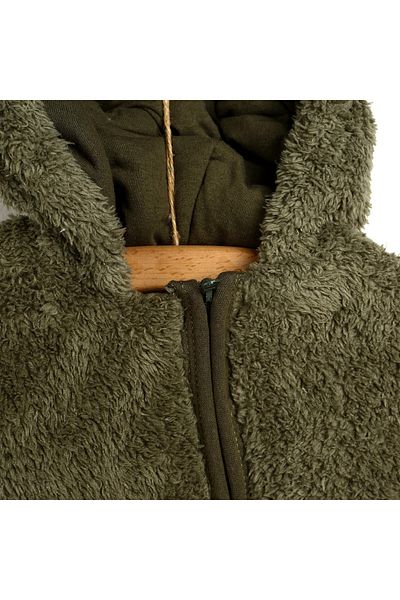 Pukka Welsoft Plush Jumpsuit with Booties