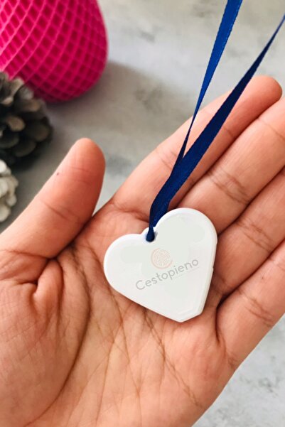 CESTOPİENO Beyaz Kalpli Düdük (kolye Veya Anahtarlık Ucu Ile Deprem Düdüğü ) ...