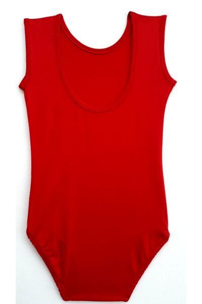 LULLY KİDS Lully Kids Girl's Red Gymnastics Ballet and Swimming Swimsuit
