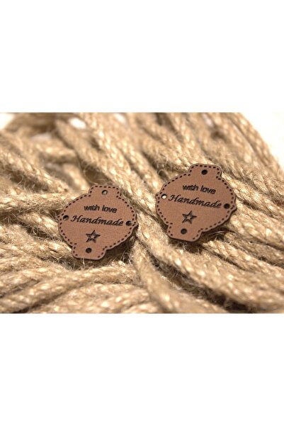 Deri Etiket 2,5*2,5 Cm 25 Adet Sd112