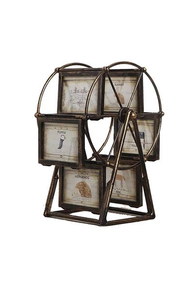 Lizpo Decor Unassembled Antique Ferris Wheel Frame Photo Album