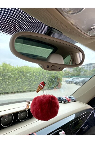 OTOMOGARAJ زخرفة الرؤية الخلفية للسيارات زخرفة مرآة الرؤية الخلفية المصنوعة م...