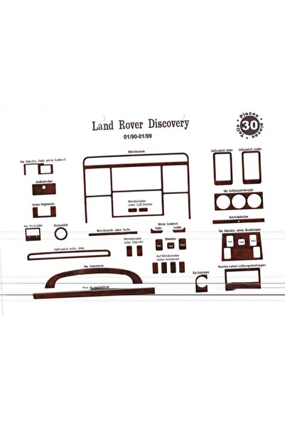 meriç cockpit design ميريك® لاند روڤر ديسكڤري لاند روڤر ديسكڤري الأمامية المر...