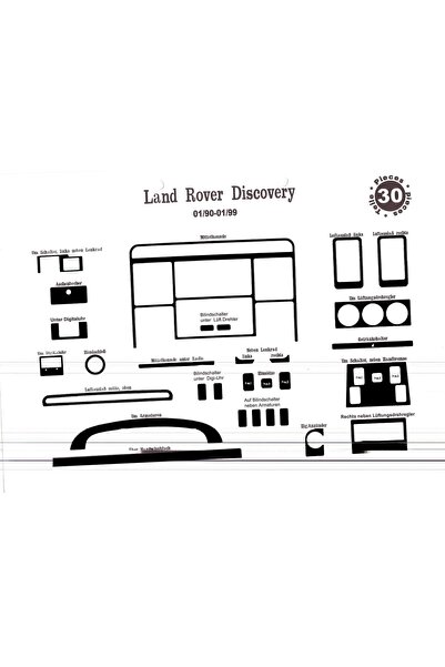 meriç cockpit design ميريك® لاند روڤر ديسكڤري لاند روڤر ديسكڤري غطاء الطوربيد...