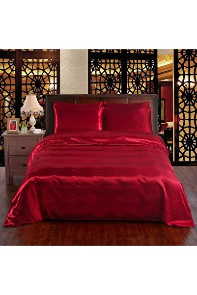 atn store Boby Silk -%100 Saf Ipek King Size Lüx Nevresim Takımı - %100 Sılk ...