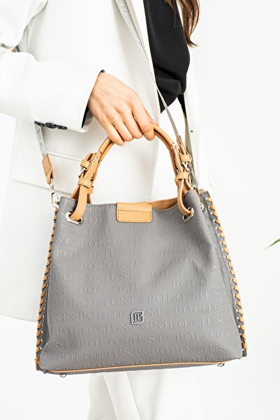 Just Polo 2023 Black/tan Women's Shoulder Bag for Fashionable Women Suitable ...