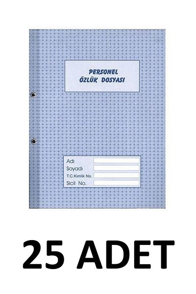 Dilman 25 Personalized Quantity Files with Wire 24x32 Cm