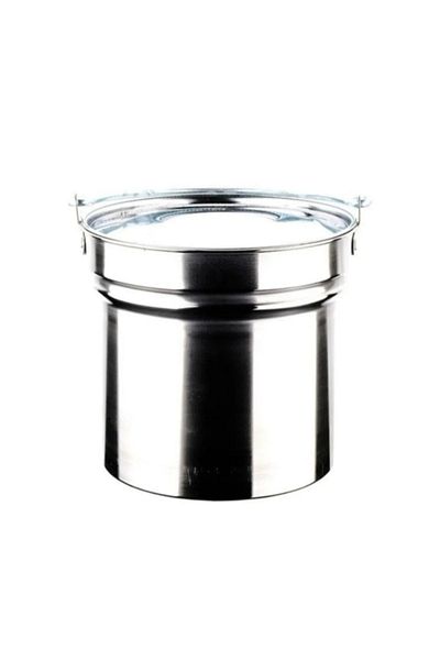 Yıldız çelik Chrome Yogurt and Storage Container 2.7 Liters