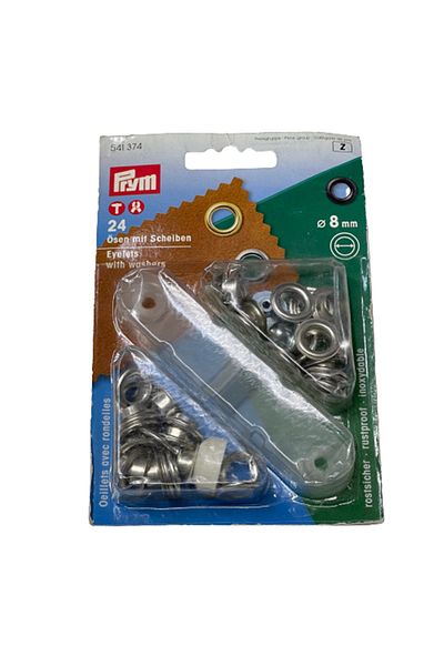 Prym Bird Eye And Tool541374 Silver, Denim, Blue Jean, Anorak