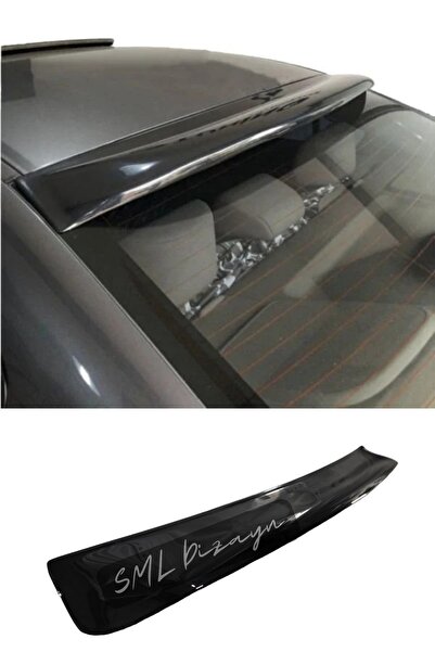 SML Dizayn Honda Civic Fd6 Cam Üstü Spoiler Plastik Civic Fd6 Arka-cam-tavan-...