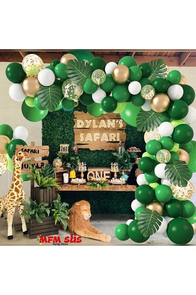 MFM Party Safari Themed Birthday Chain Balloon