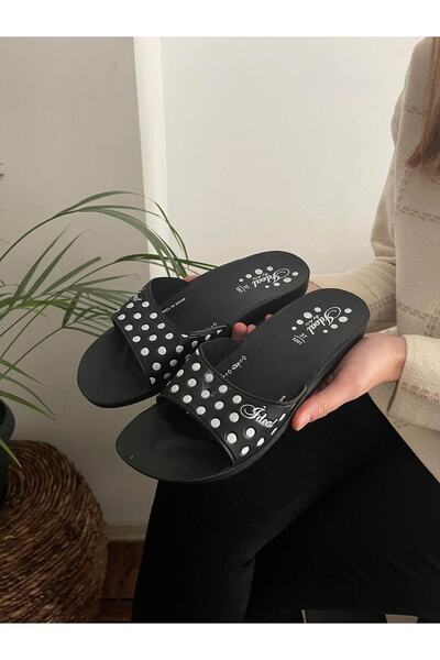 Behtah Kundura Summer Non-Slip Sole Polka Dot Daily Slippers