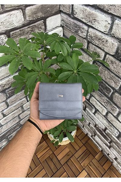 GUARD Multi-Compartment Gray Stylish Leather Wallet