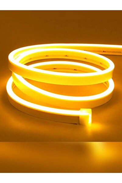 Erdem neon led Mutfak Tezgah Arası Neon Led 12 V Amber Renk( 1 Mt ) Trafolu K...