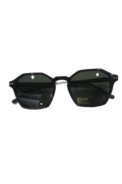 Swing Bright Black Unisex 319 C03 - Framed Square Sunglasses