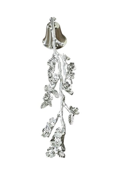 Genel Markalar Pirinç Döküm Bahardalı Objeli Metal Mum Söndürücü-gümüş