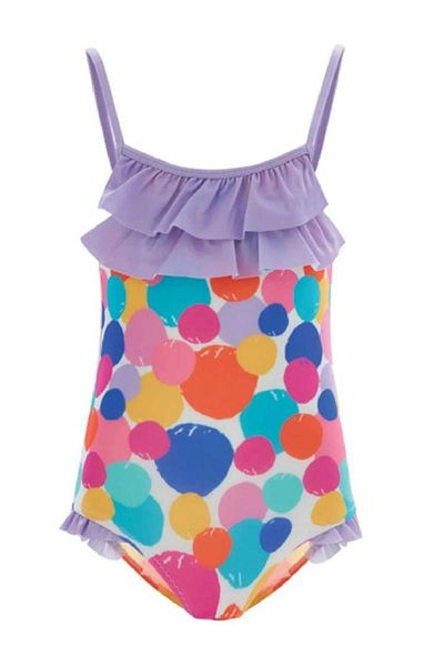 Adasea Girl's Luigi Lilac Swimsuit 5c4t3n1