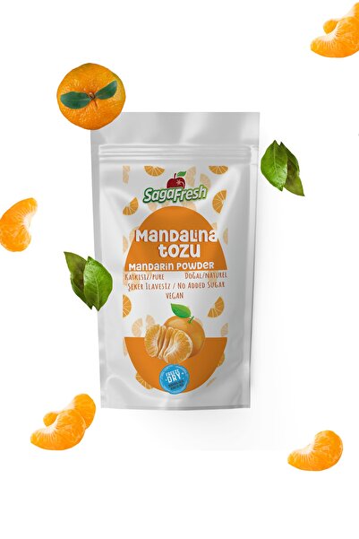 SagaFresh Dondurularak Kurutulmuş Mandalina Tozu (25g)
