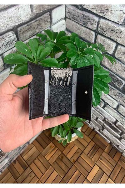 GUARD Leather Brown Keychain