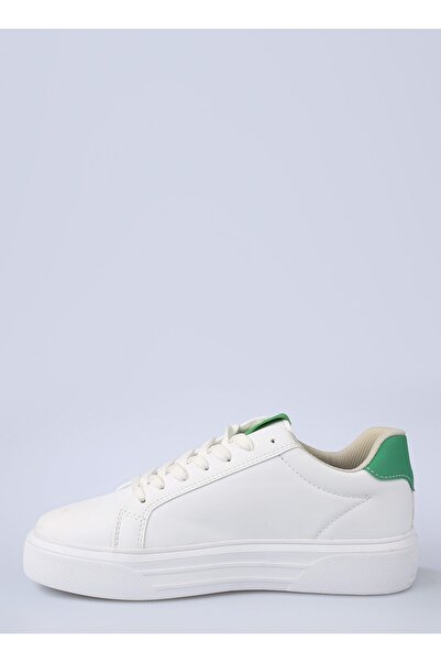 DUNLOP Beyaz - Yeşil Kadın Lifestyle Ayakkabı DNP-2260