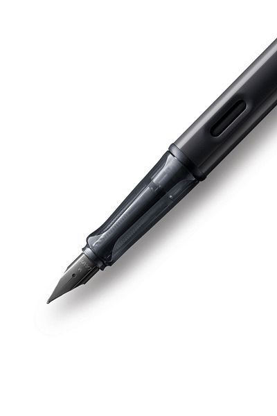 Lamy Al-Star Fountain Pen Aluminum m Nib Matte Black