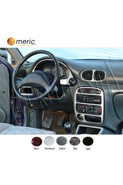 meriç cockpit design ميريتش ®   هيونداي أكسنت تراك أمامي مطلي ألومنيوم 9 قطع ...