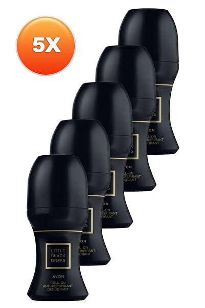 AVON Little Black Dress Kadın Rollon 50 Ml. Beşli Set