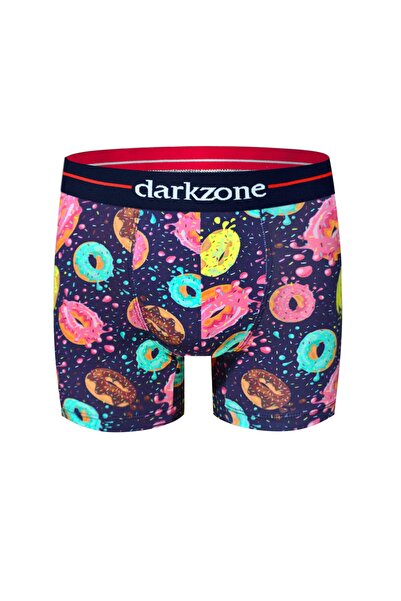 darkzone Чоловічі боксери з цифровим принтом у вигляді пончиків