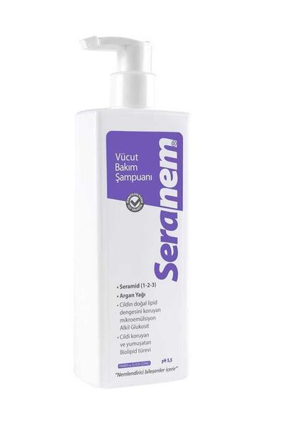 Seranem Argan Yağlı Orijinal Onaylı Nemlendiricili Vücut Bakım Şampuanı 250ml