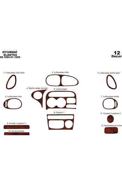 meriç cockpit design ميريتش ®   هيونداي النترا توربيدو امامي مطلي ماهوجني 12 ...