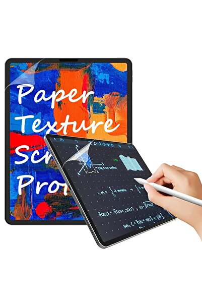 Fogy Ipad Pro 6.nesil 12,9" Inç (M2 ÇİPLİ) 2022 Uyumlu Ekran Koruyucu Kağıt H...