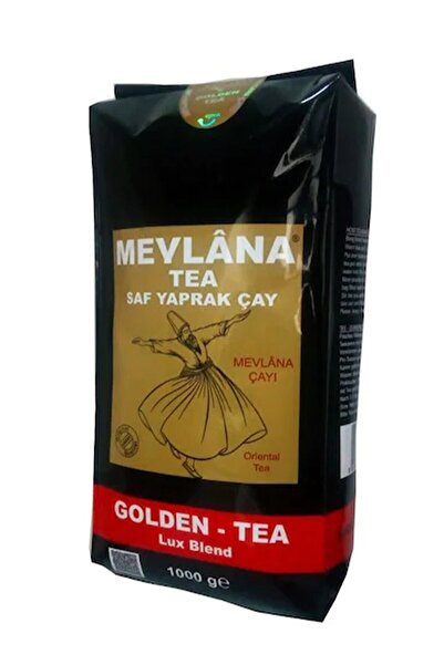 Mevlana Çay Mevlana Golden Tea Pure Leaf Black Tea 1000 g – The Premium Legendary Pearl from Sri Lanka M-9924