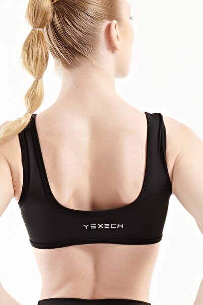 YEXECH Women's Sports Bra Connection Series - Black – Connection Series Sports Bra